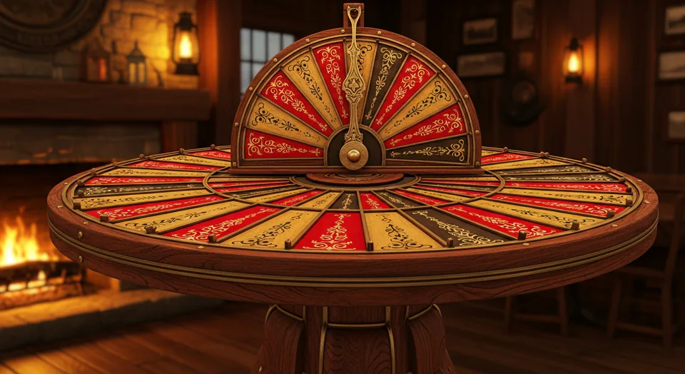 Saloon Wheel game